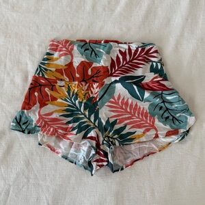 Vermilli Hawaii brand shorts / Small / tropical print